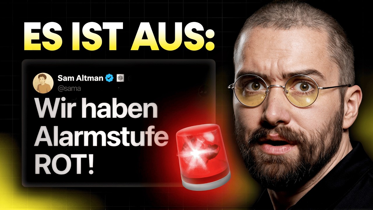 ALARMSTUFE ROT bei OpenAI, Unfassbare KI-VIDEOS aus China, Ads in ChatGPT & weitere KI-News
