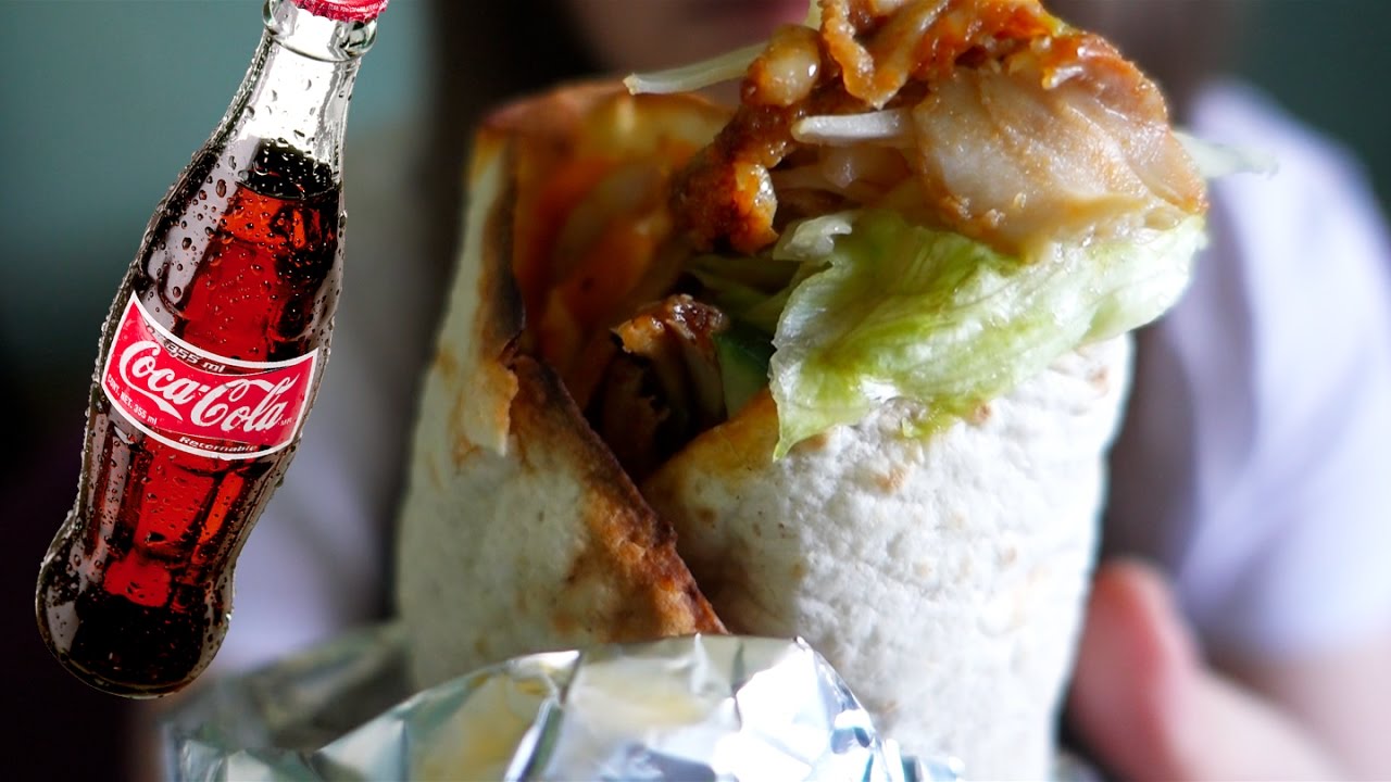 ASMR Eating Turkish Food Döner Kebab