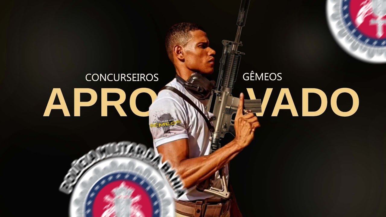 Passei na PMBA fazendo isso