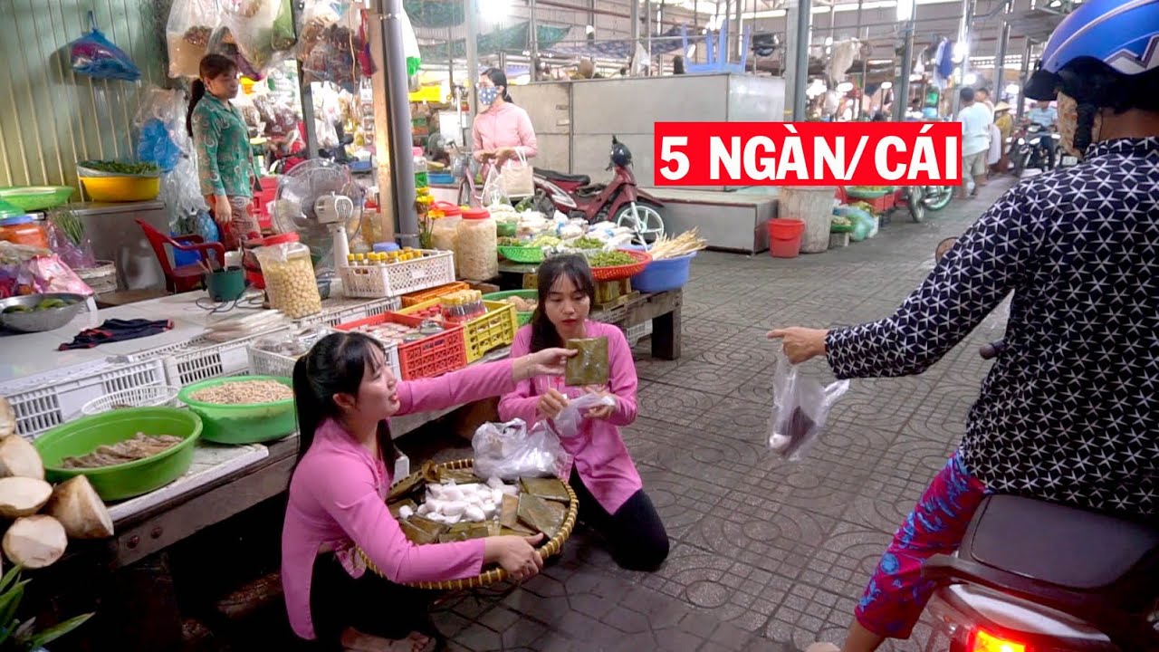 Lần Đầu đem Bánh Gói Bột Đậu vào Chợ Chắc Cà Đao Bán Dạo Kết Quả Bất Ngờ #72