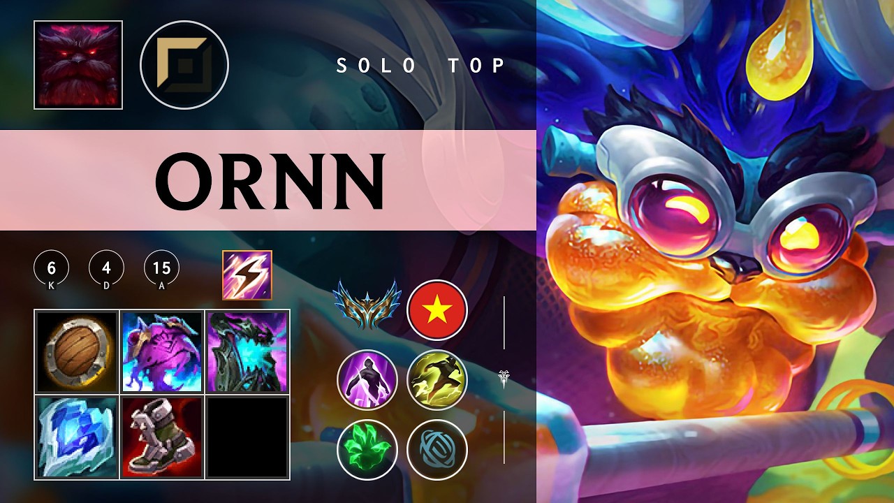 Ornn Top vs Dr. Mundo - VN Challenger Patch 26.04