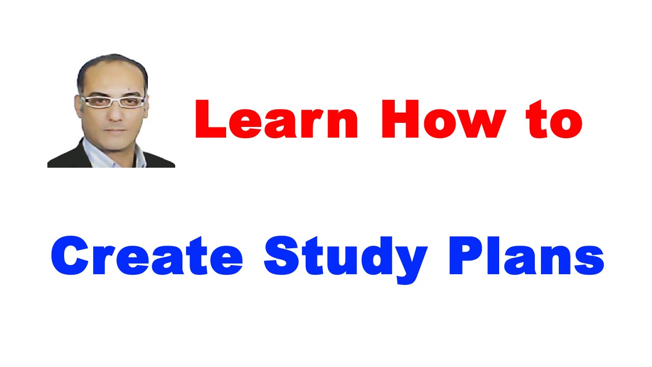 How to Create Study Plans