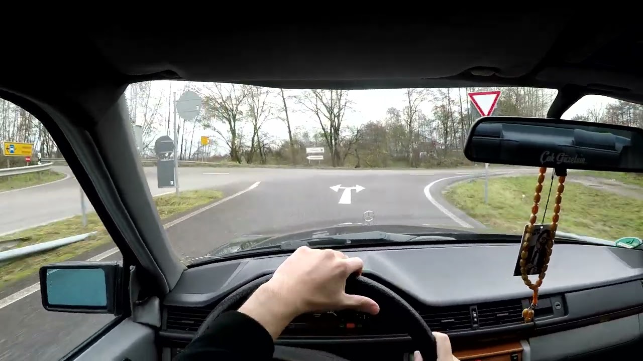 Mercedes Benz W124 230 E Baujahr 1990 POV Drive