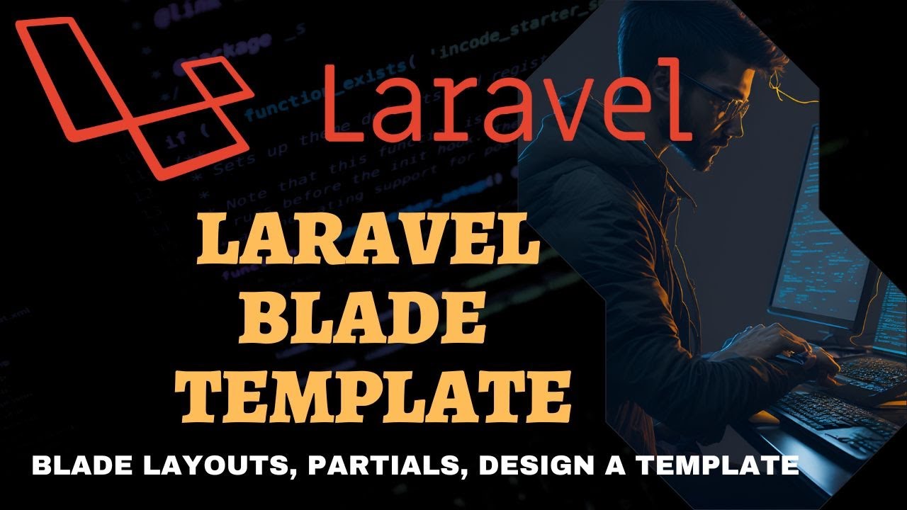 Laravel blade template  - design the home page