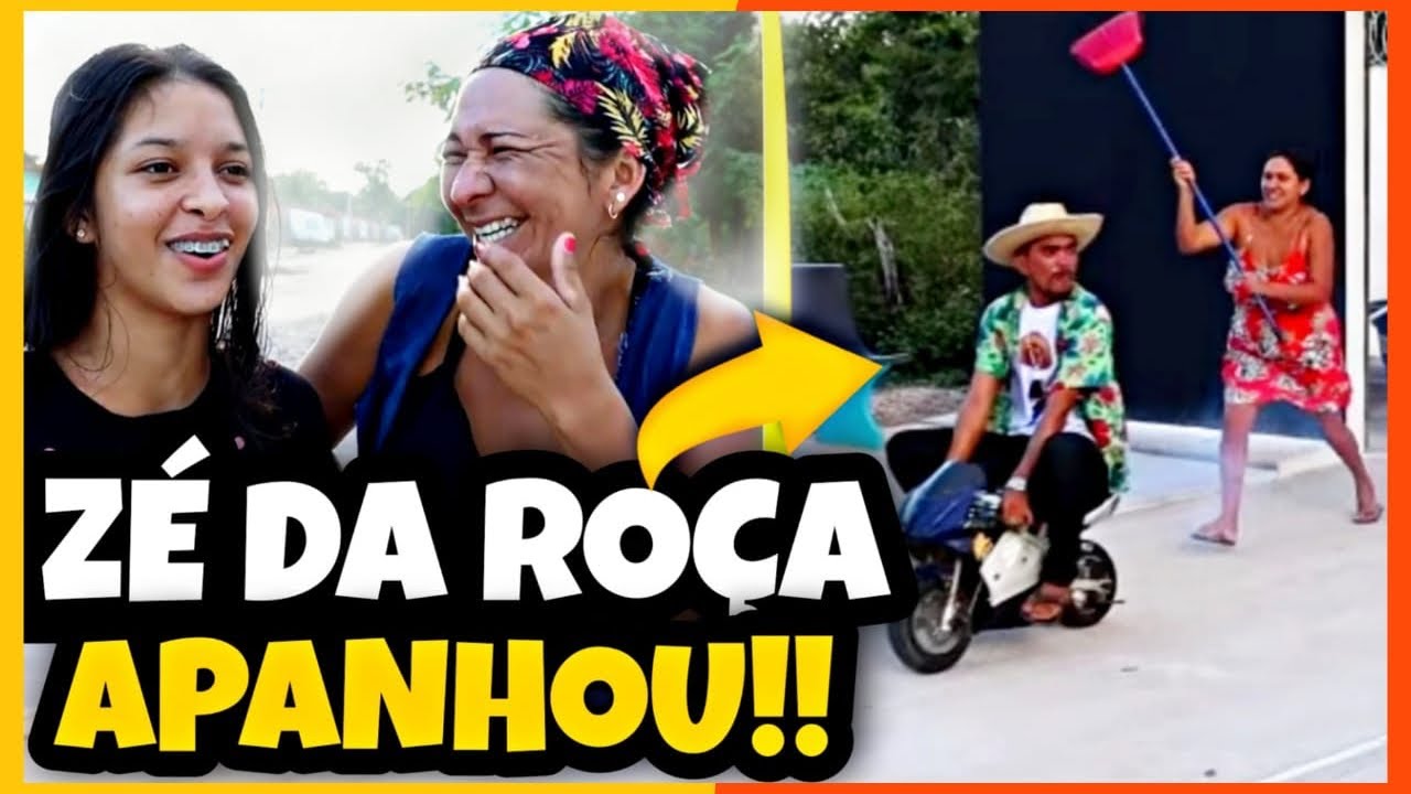 ZÉ DA ROÇA LEVOU VASSOURADA DA COCOTA