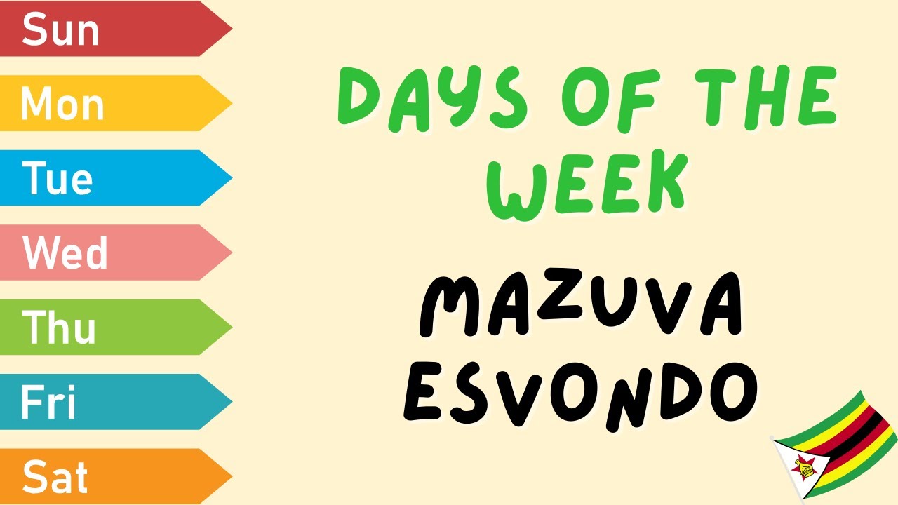 Learn Days of the Week in Shona!