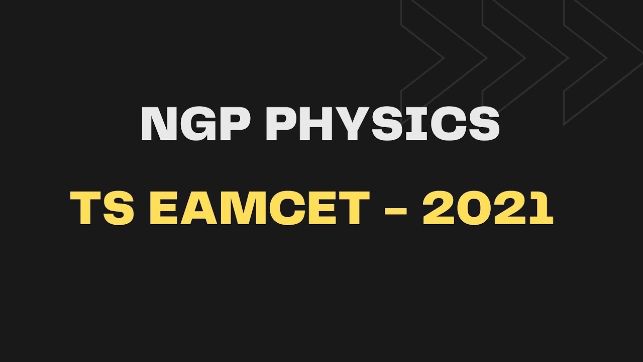 TS EAMCET 2021 LIVE SESSION