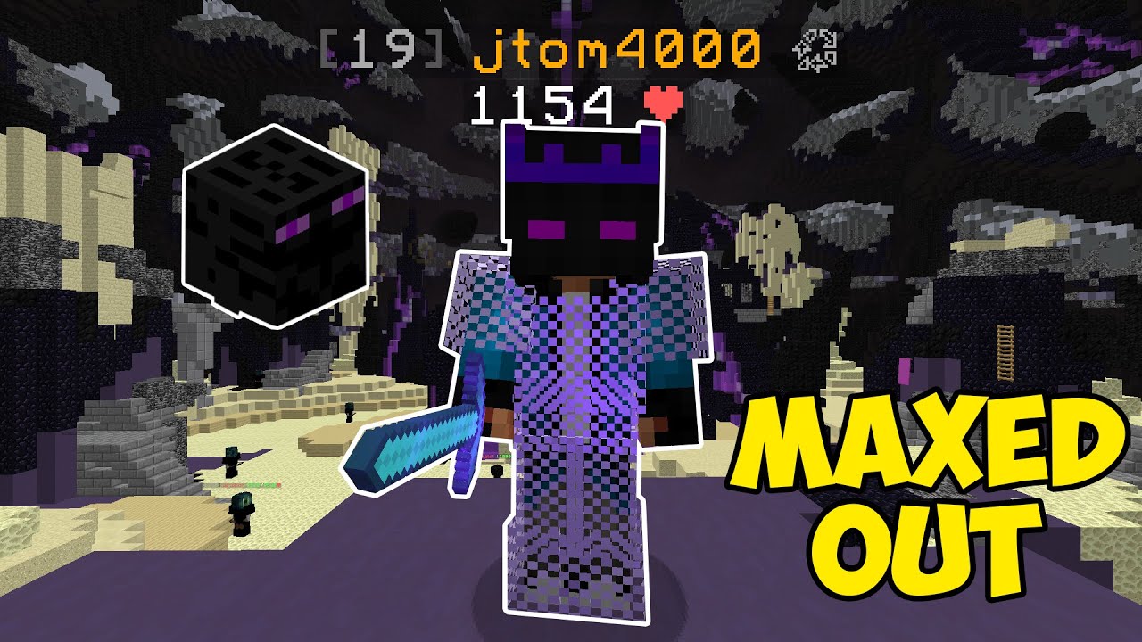 This Is How YOU Progress FAST In The END On Hypixel Skyblock Ironman