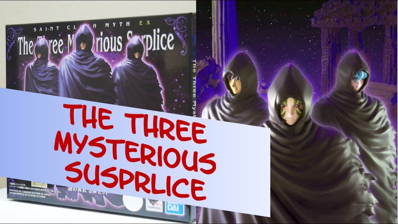 Unboxing Three Mysterious Surplice - Myth Cloth Ex
