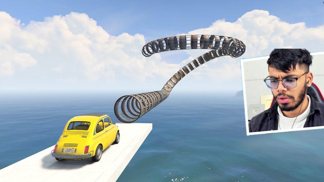 Only 1 Out of 696969 Daddy Players Can Win This Impossible Car Parkour Race in GTA 5!