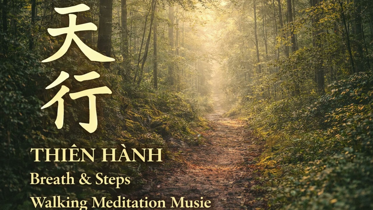 THIÊN HÀNH – Breath & Steps | Walking Meditation Music