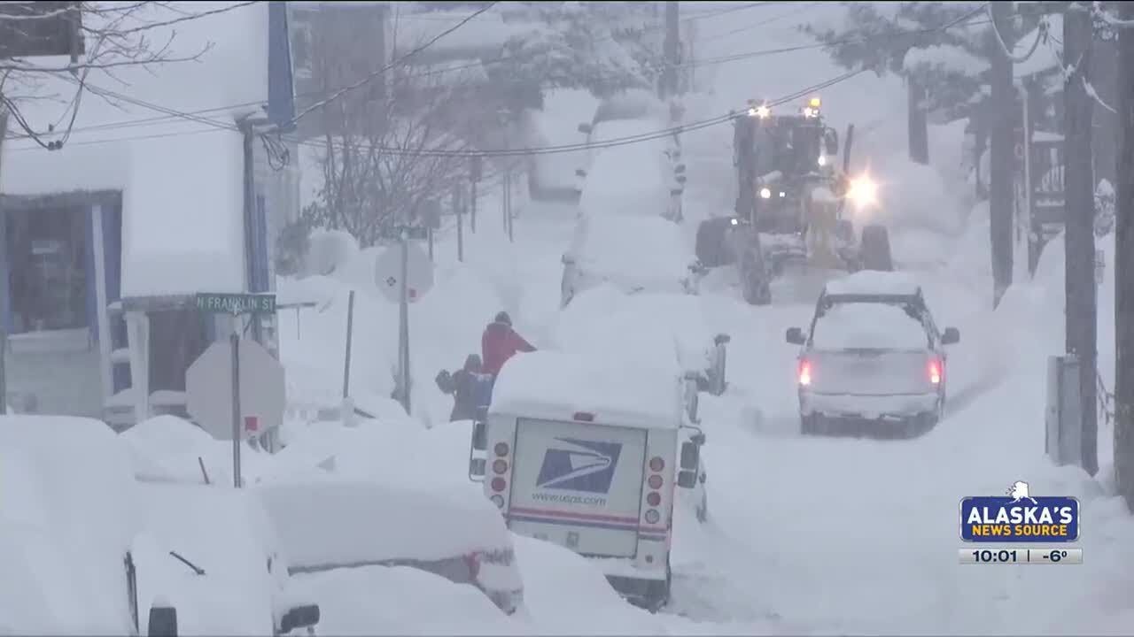 Another round of heavy snow kicks off in Juneau, again heightening avalanche risk