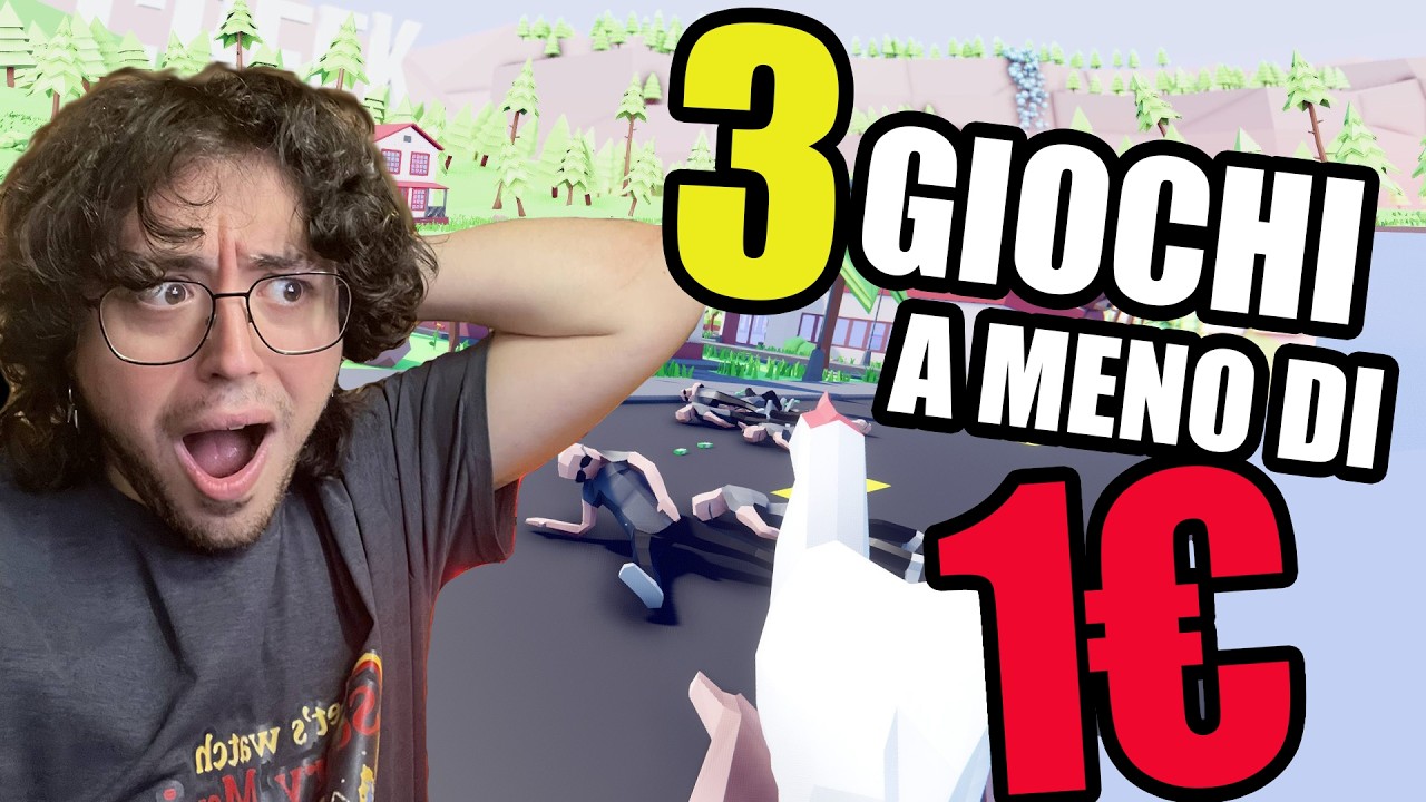 3 GIOCHI A MENO DI 1€ | sonounasaetta