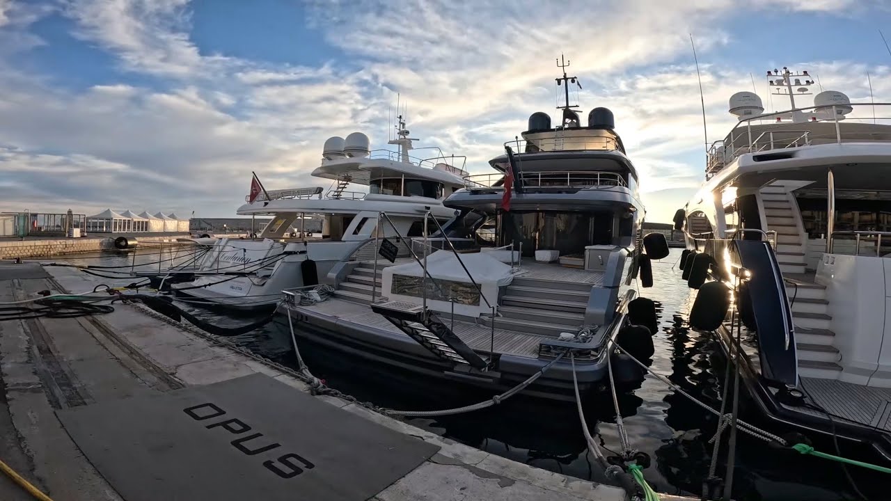 A Walk Among Million-Dollar Yachts | Port Lympia, Nice - January 2026