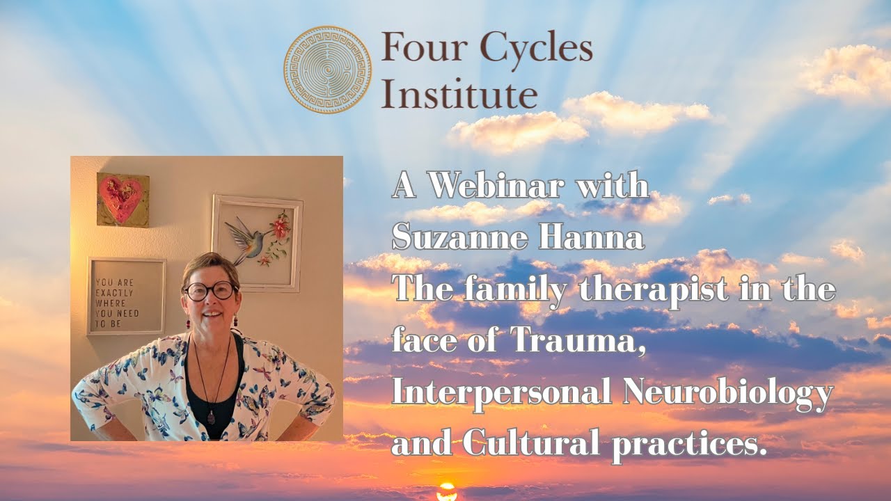 Webinar with  Dr. Suzanne Hanna,  The Family Therapist in the face of Trauma. An integration.