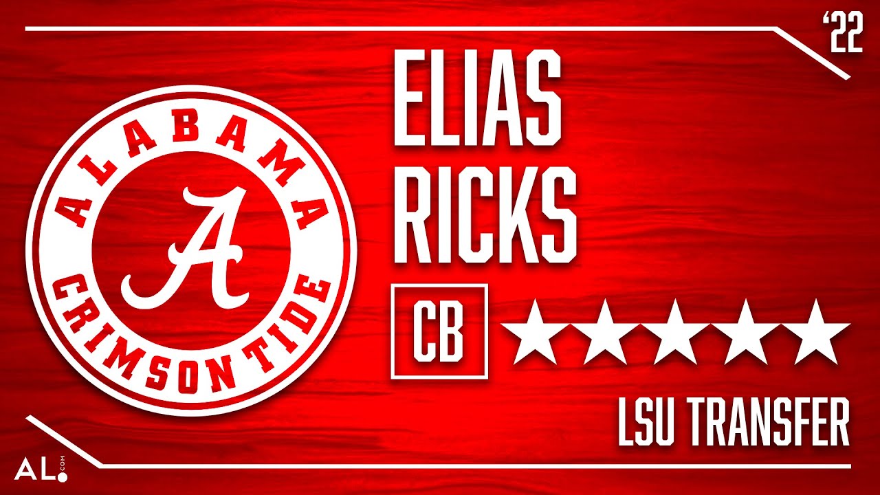 Alabama 2022 Signees: Eli Ricks Highlights from LSU