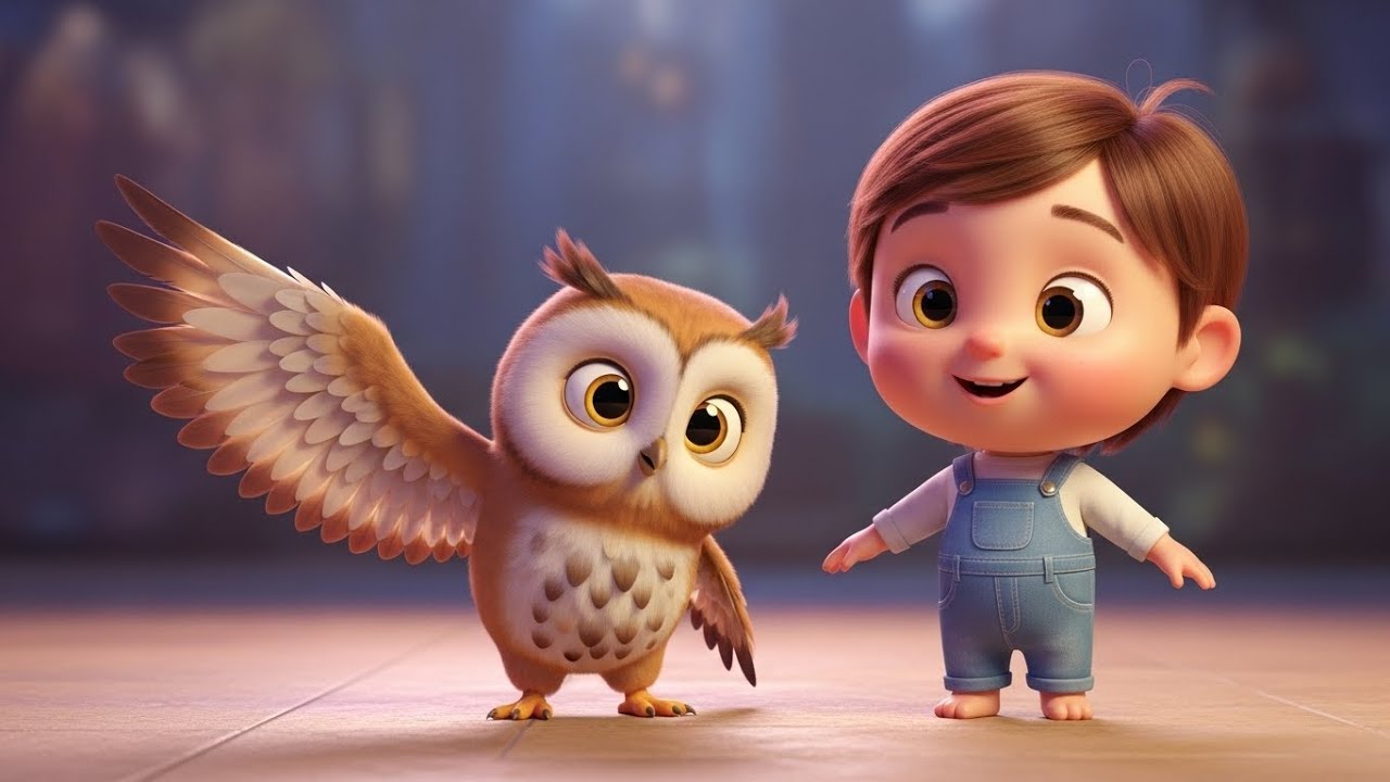 A Wise Old Owl | Classic Nursery Rhyme for Kids | Educational Songs & Children Music