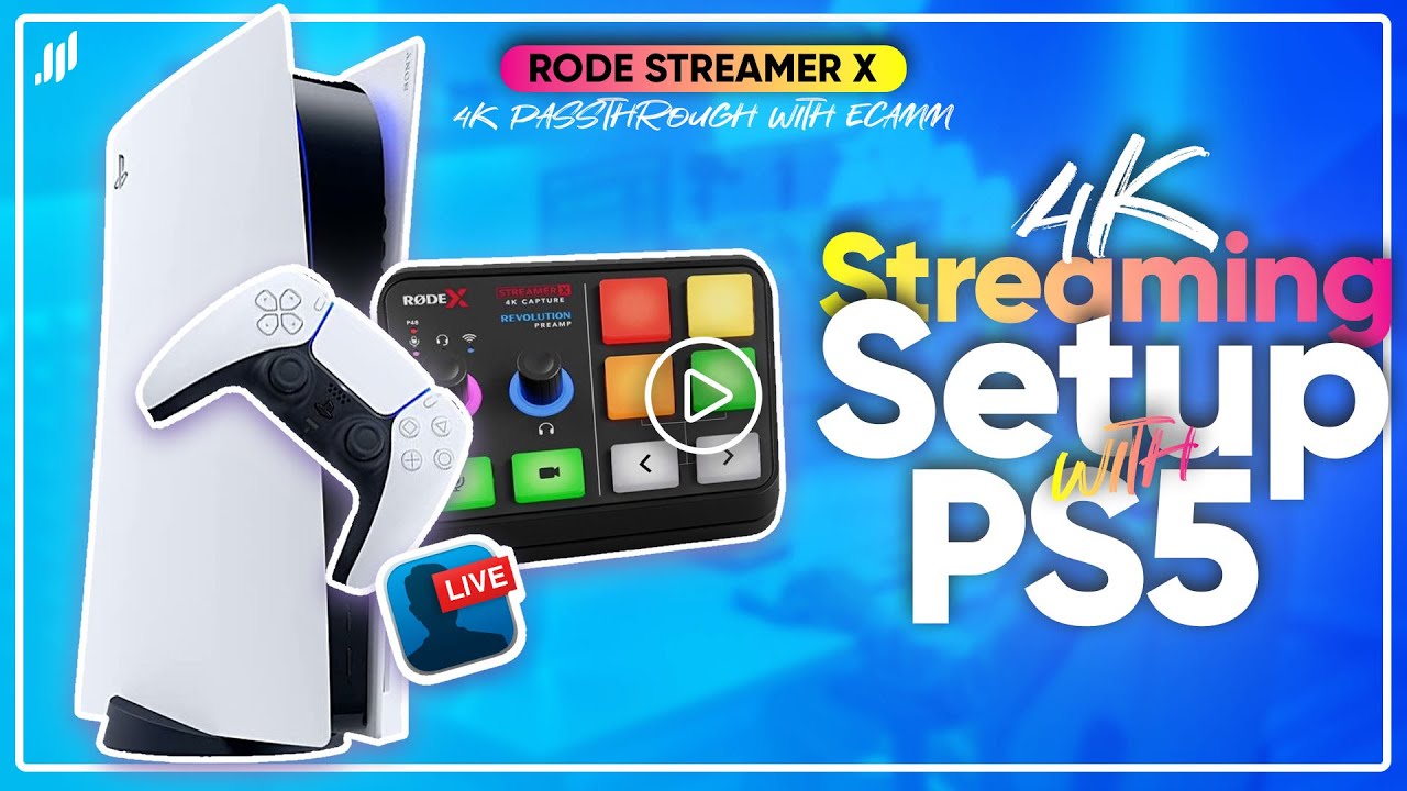 Rode Streamer X | 4K Capture Card for PS5 #rodestreamerx #4kcapturecard #ps5streamsetup