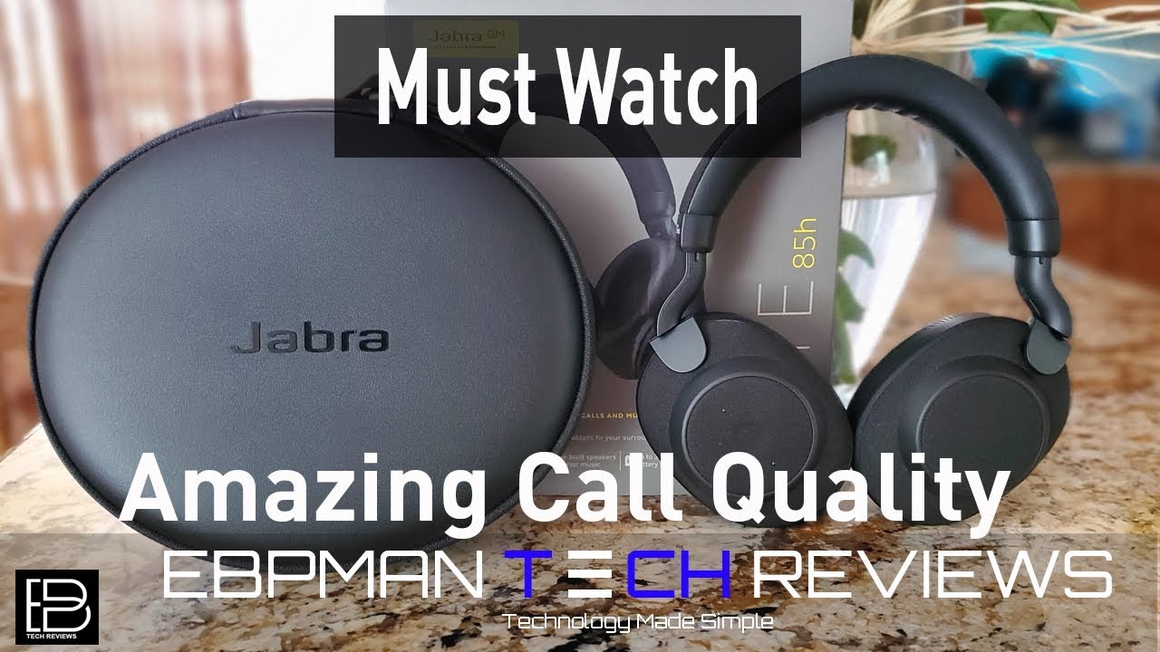 Jabra Elite 85h Review Over 40 Hours of Music  | All Features Tested | Call Quality