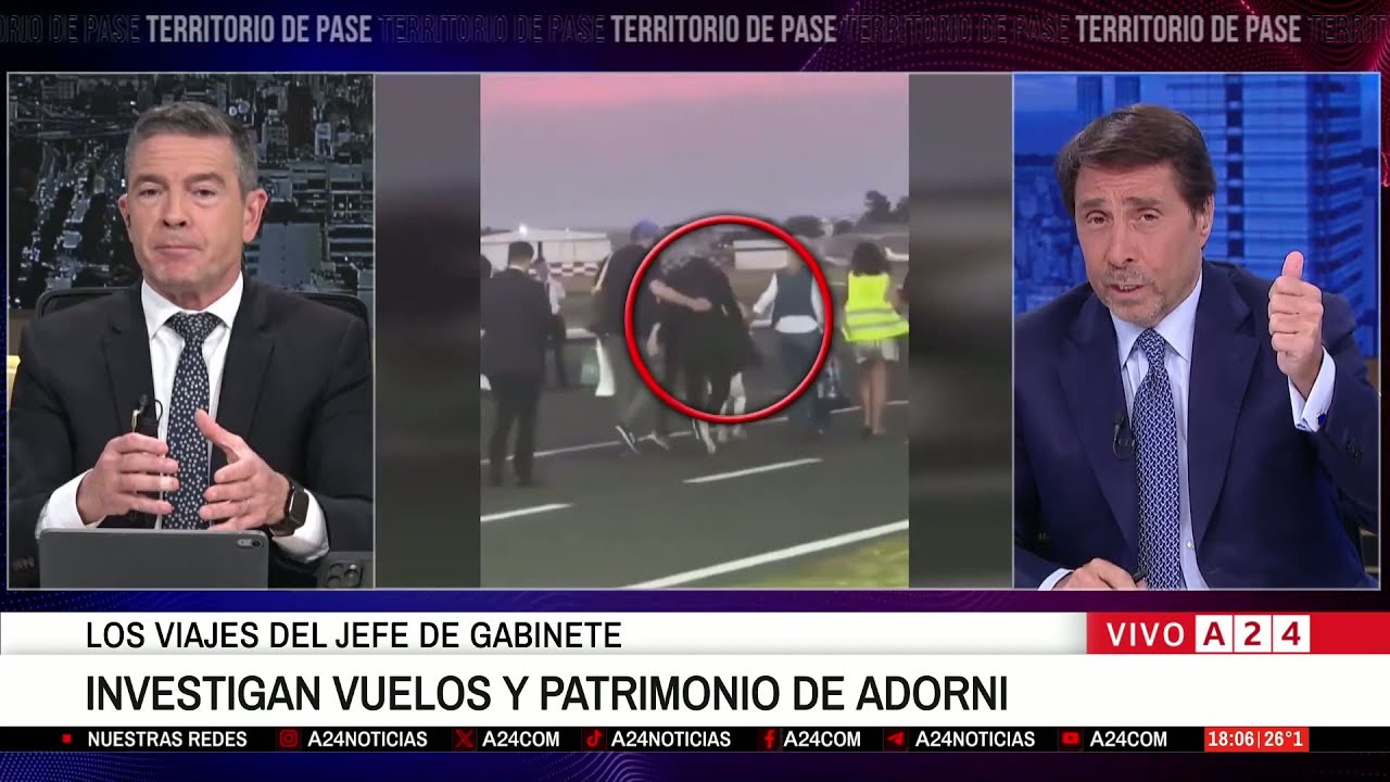 📢 INVESTIGAN EL PATRIMONIO DE ADORNI: EL PASE ENTRE ROSSI Y FEINMANN