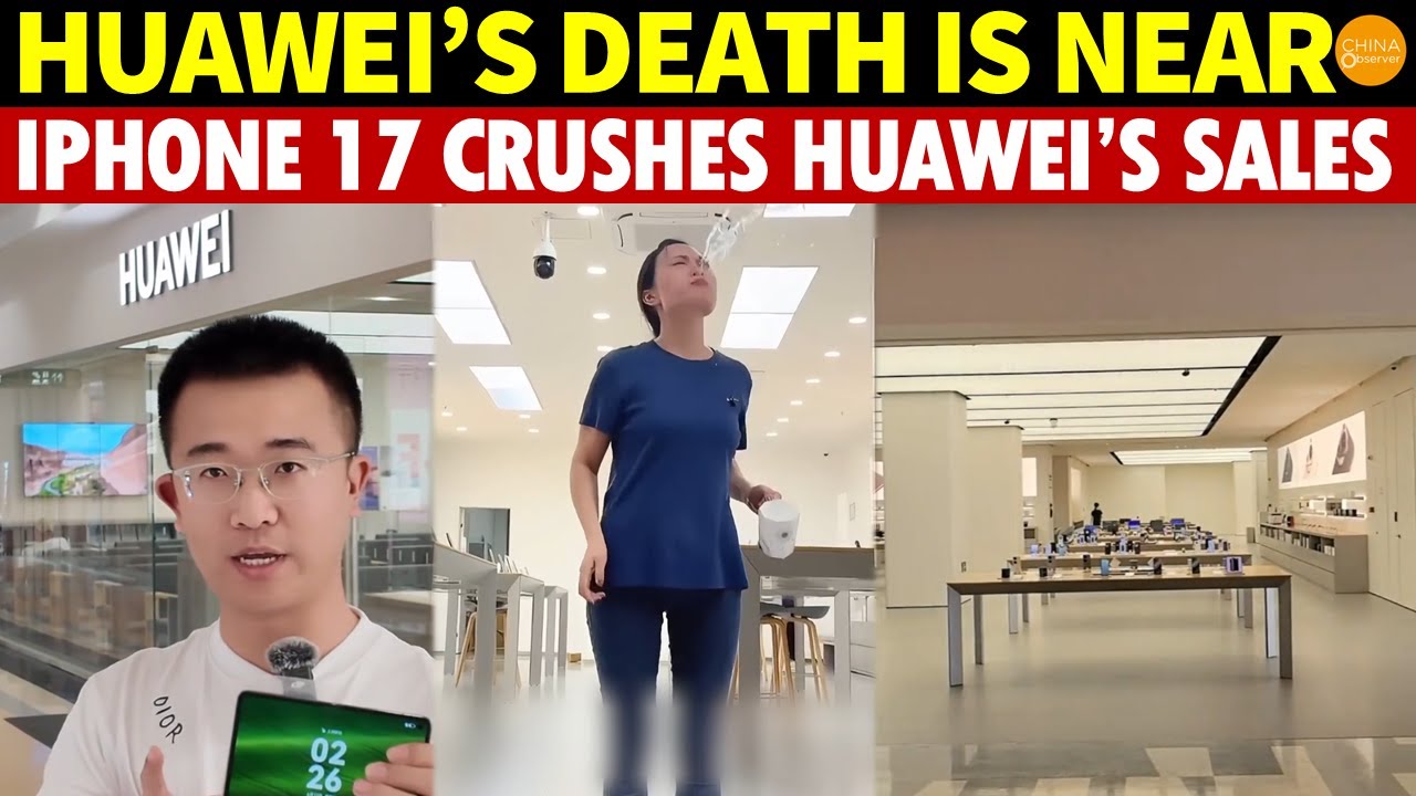 More Comparison, More Despair! iPhone 17 Causes Huawei’s Entire Lineup to Plummet, Fans Call It Junk