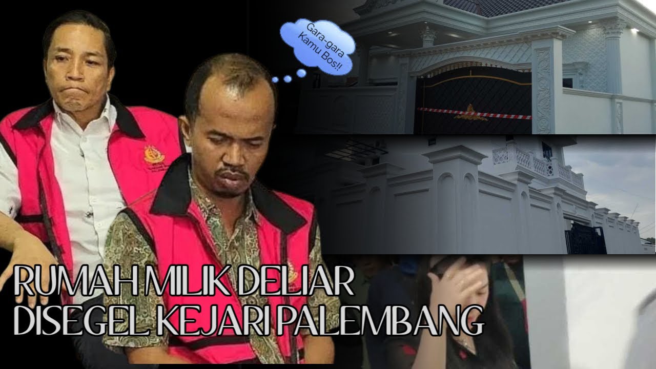 Lagi, Rumah Mewah Lain Milik Tersangka Deliar Disegel Kejari Palembang