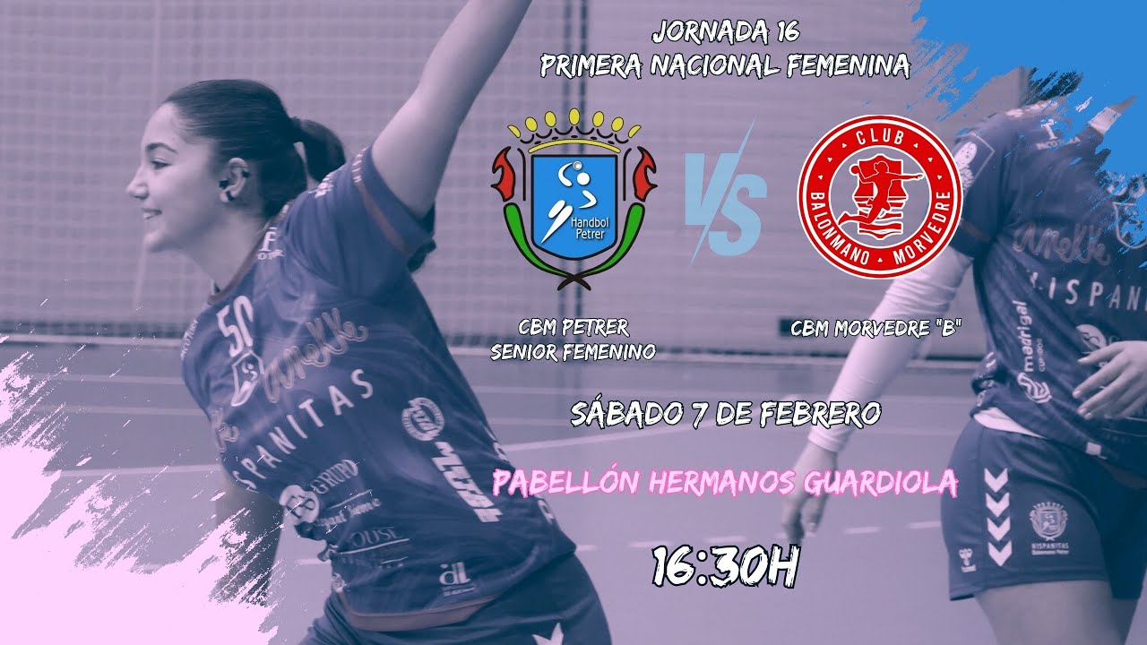 CLUB BALONMANO PETRER vs C.BM. MORVEDRE B (Senior Femenino)