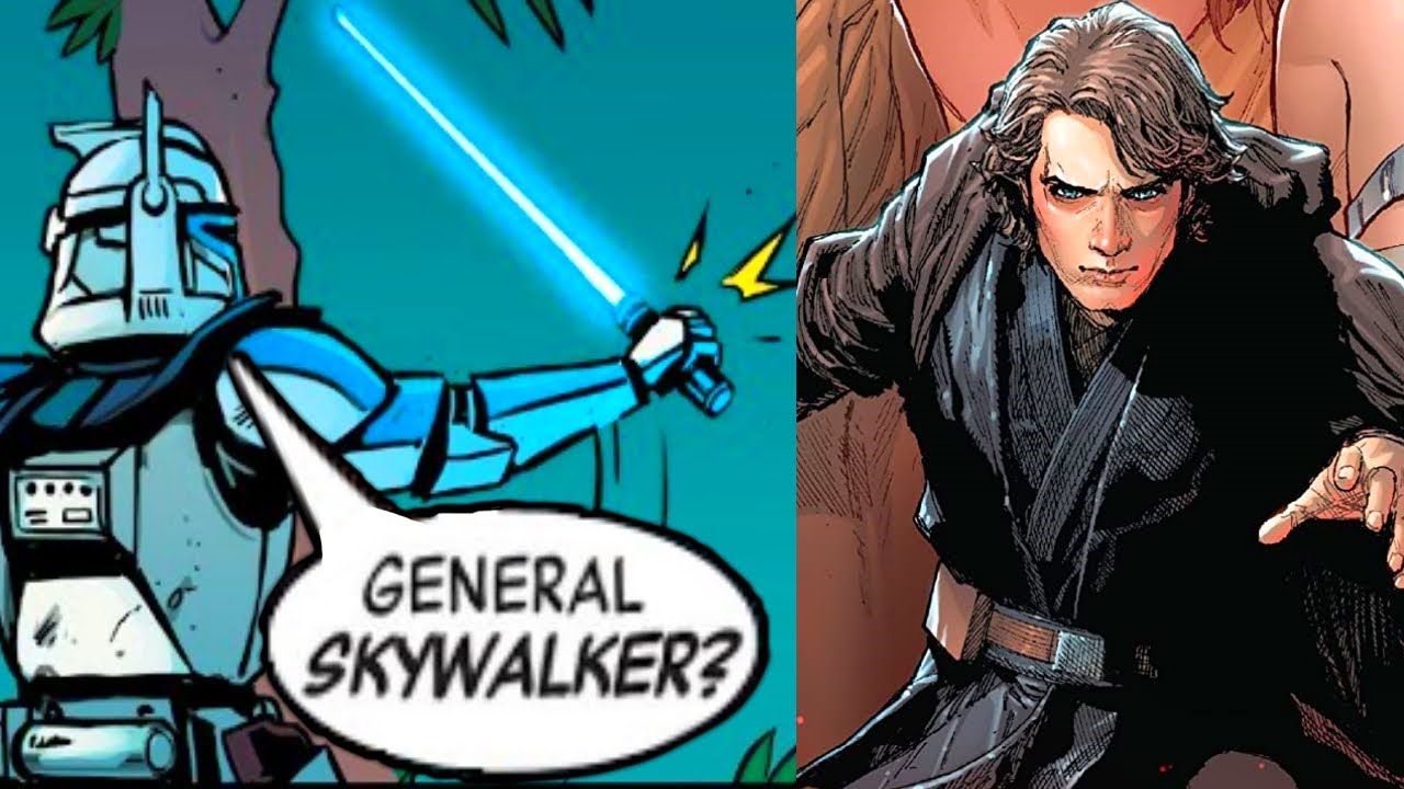 ANAKIN BETRAYED CAPTAIN REX JUST BEFORE ORDER 66(CANON) - Star Wars Comics Explained