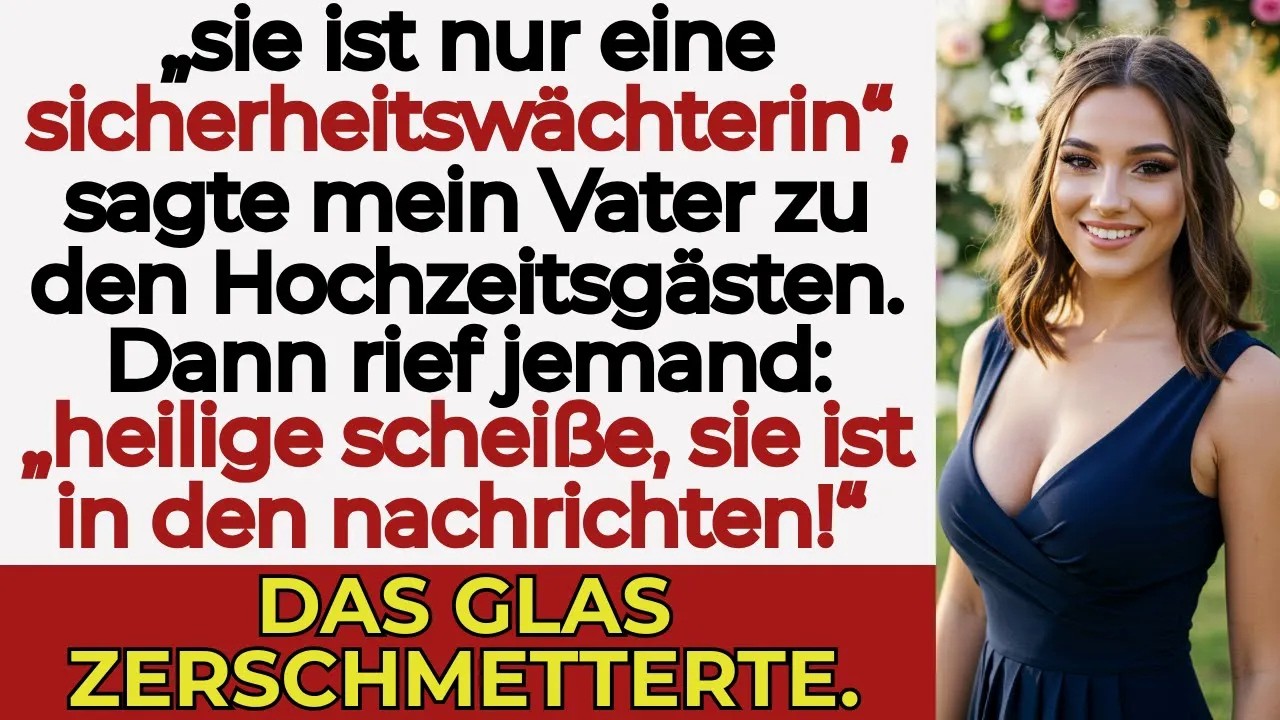 „Meine Familie sagte bei der Hochzeit ‘Sie ist nur Security’ — bis sie mich im Fernsehen sahen…“