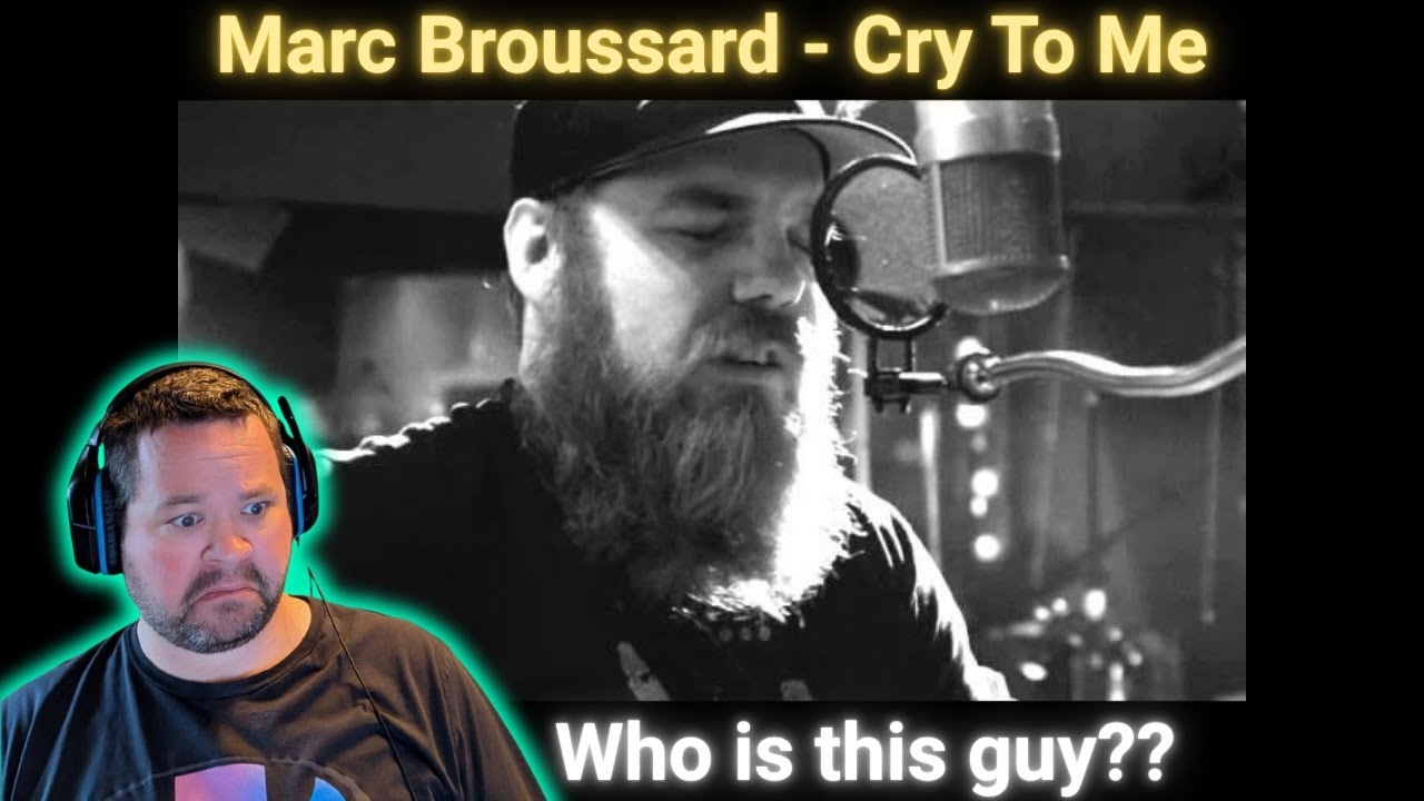 Marc Broussard - Cry To Me-Acoustic First Time Reaction!!