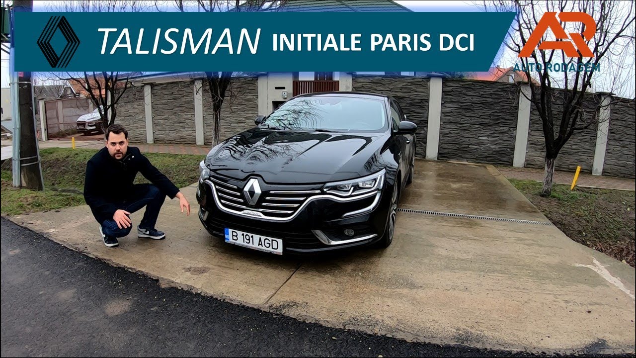 RENAULT TALISMAN INITIALE PARIS - MOTOR Bi-TURBO, uma obra de Arte e conforto tudo num só automóvel