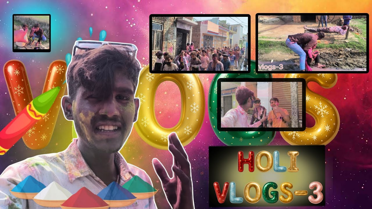 Holi part- 3 |vlogs byte ss vlogs🥰 |SONU KUMAR|FULL enjoy😊😊