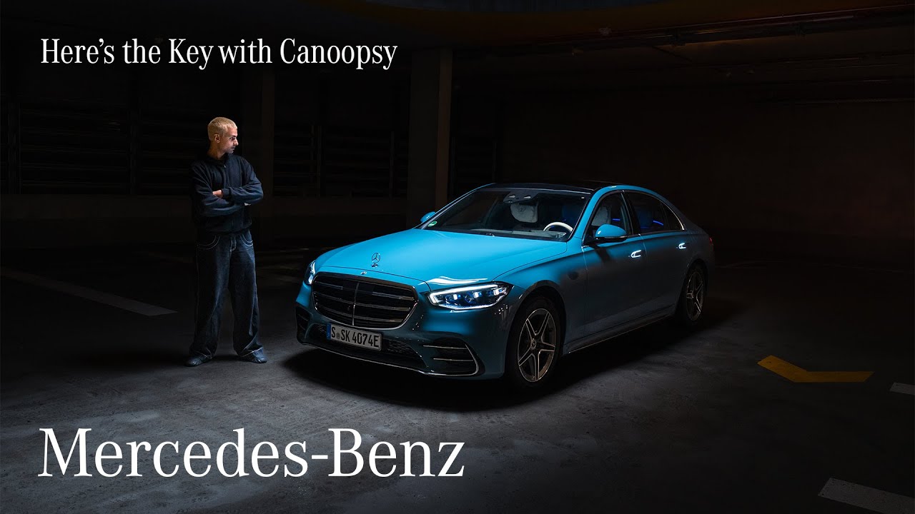 Mercedes-Benz S-Class with DRIVE PILOT: Autonomous night drive to the Mercedes-Benz Museum