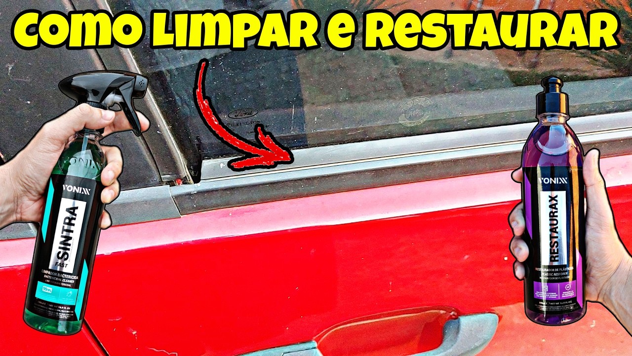 Como Limpar e Revitalizar as Borrachas do Carro