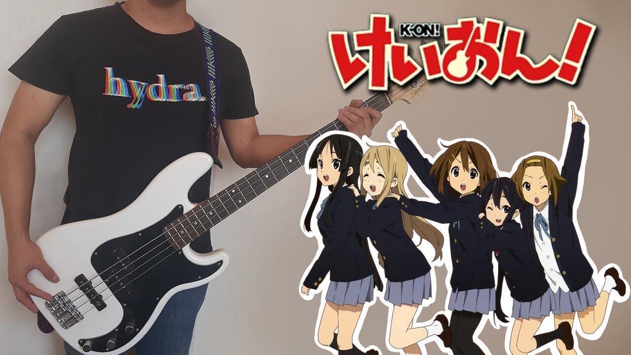 Tenshi ni Fureta yo! - Ho-kago Tea Time (Bass Cover w/ Tabs)