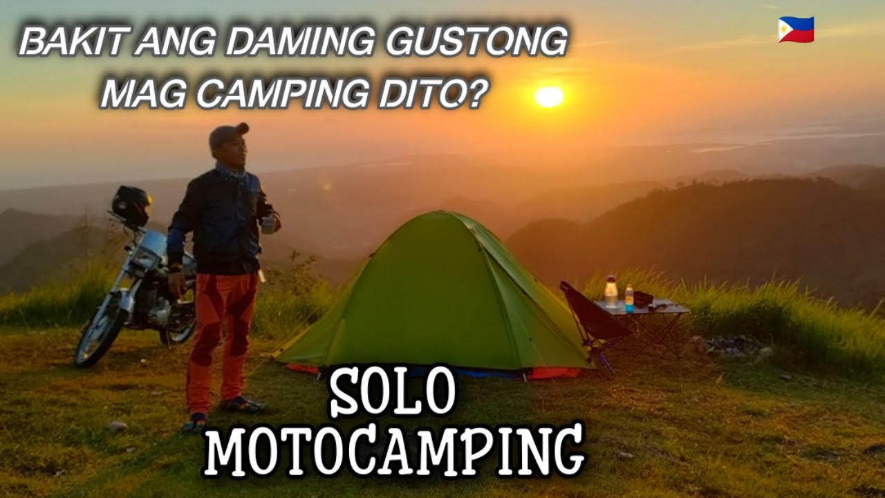 Solo MotoCamping MT. Kan-irag Campsite in Cebu City | One of the most popular camping site.