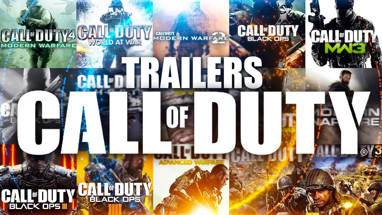 REACCIONANDO A TODOS LOS TRAILERS DE CALL OF DUTY - AlphaSniper97