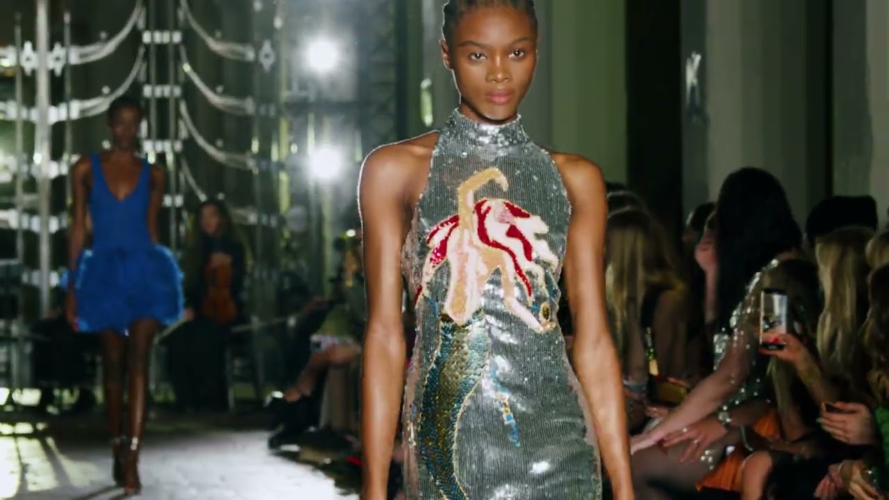 Annie's Ibiza London Fashion Week Debut Collection Show at St Pauls Cathedral