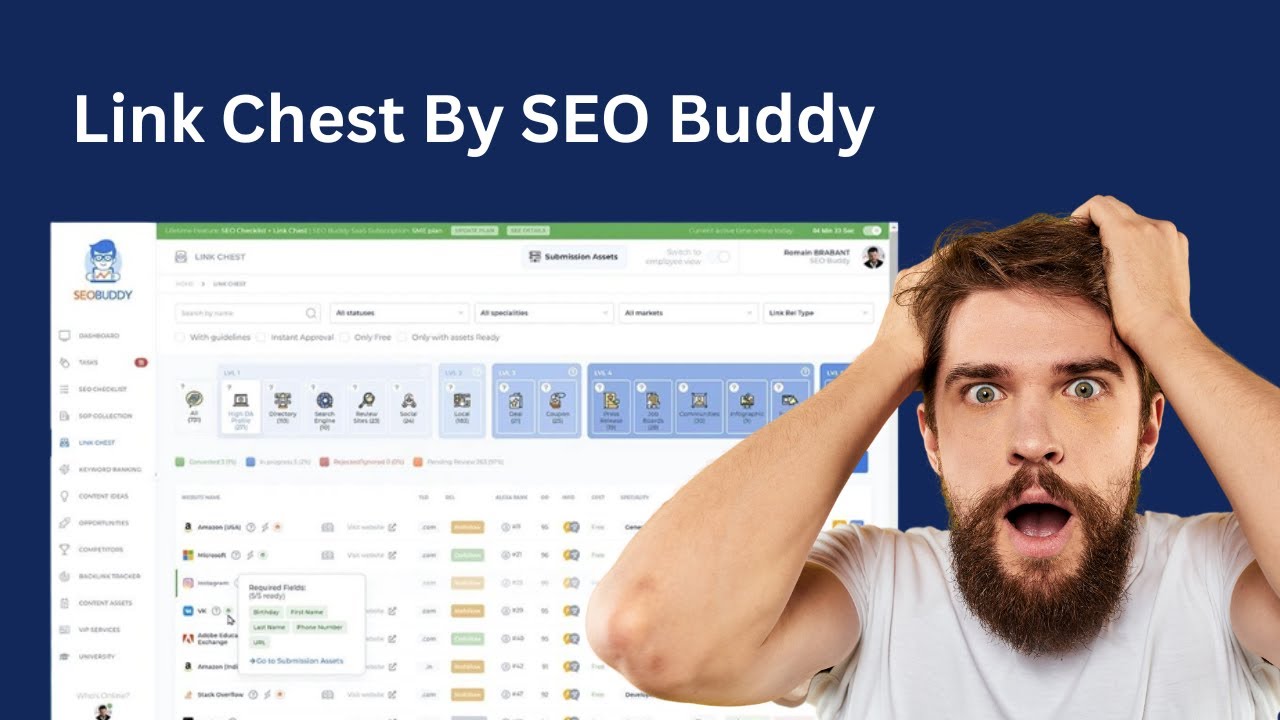 Link Chest By SEO Buddy Review: Get 2,414+ Backlinks Database In One Place - Lifetime Deal $89