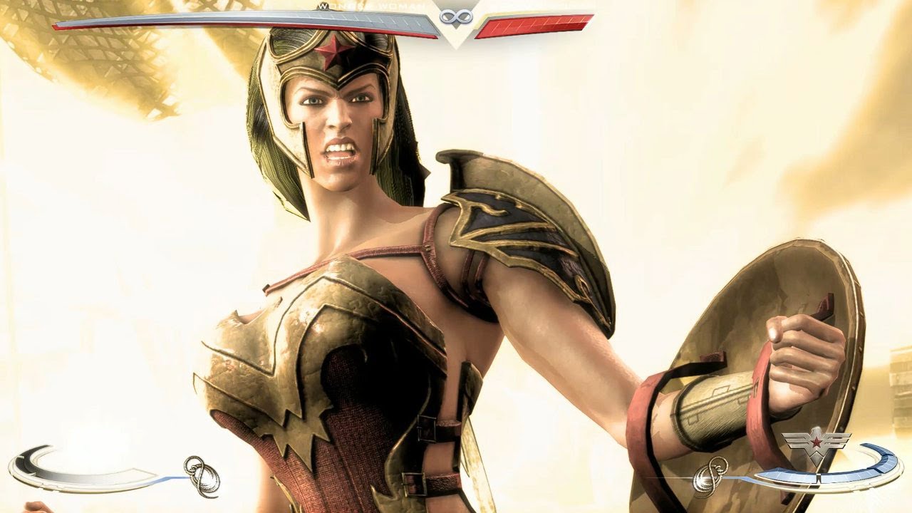 Injustice: Gods Among Us: Все суперприемы Чудо-женщины