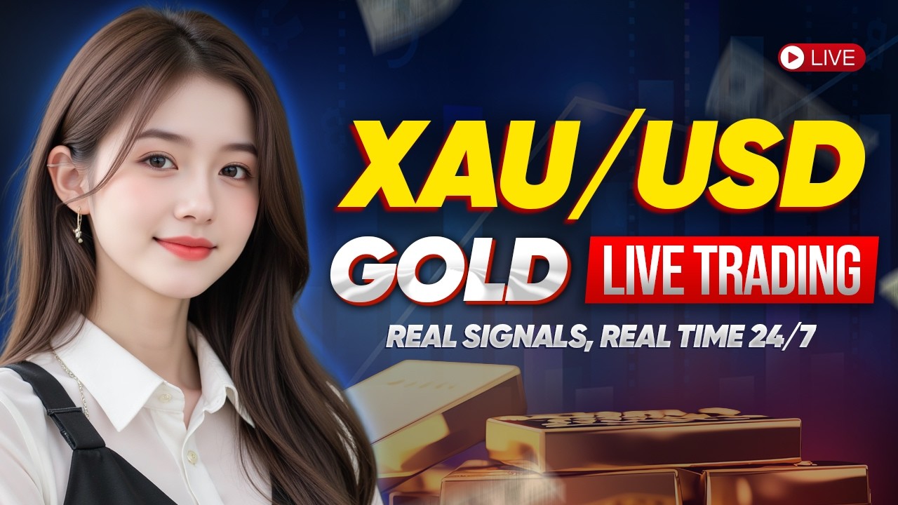 XAU/USD Live Trading Gold 24/7 with LISA 06/07/2026 New York Session