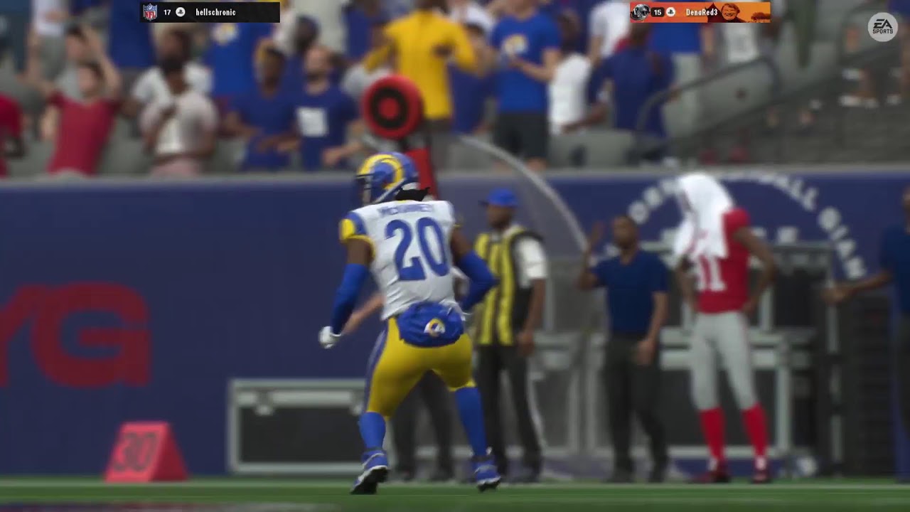 Gmen vs Rams