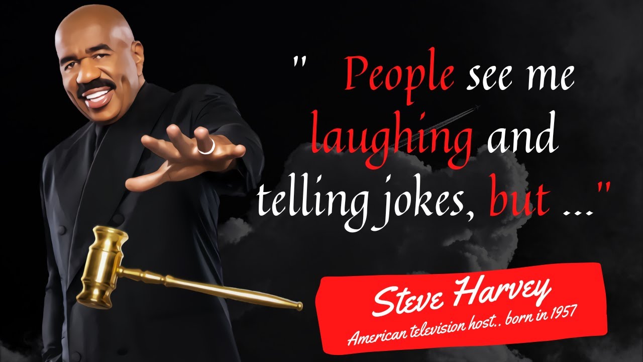 Мотивирующие цитаты из всемирно известного комедийного шоу ведущего Стива Харви