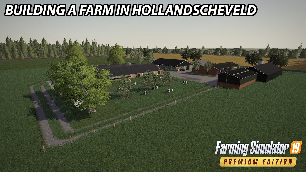 Building the farmyard in HOLLANDSCHEVELD Maizeplus Edition | FS19 [SAVEGAME Included]