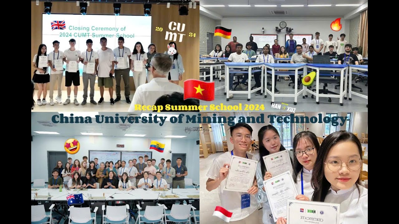 Uni vlog| Recap China University of Mining and Technology Summer School 2024 |CUMT, China 🇻🇳🇨🇳