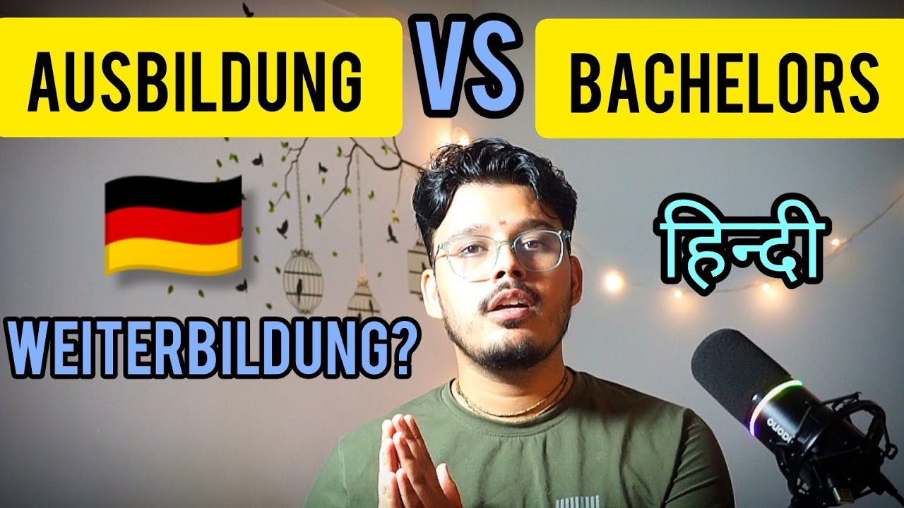 AUSBILDUNG Vs BACHELORS & WEITERBILDUNG in GERMANY🇩🇪 @Europewithom