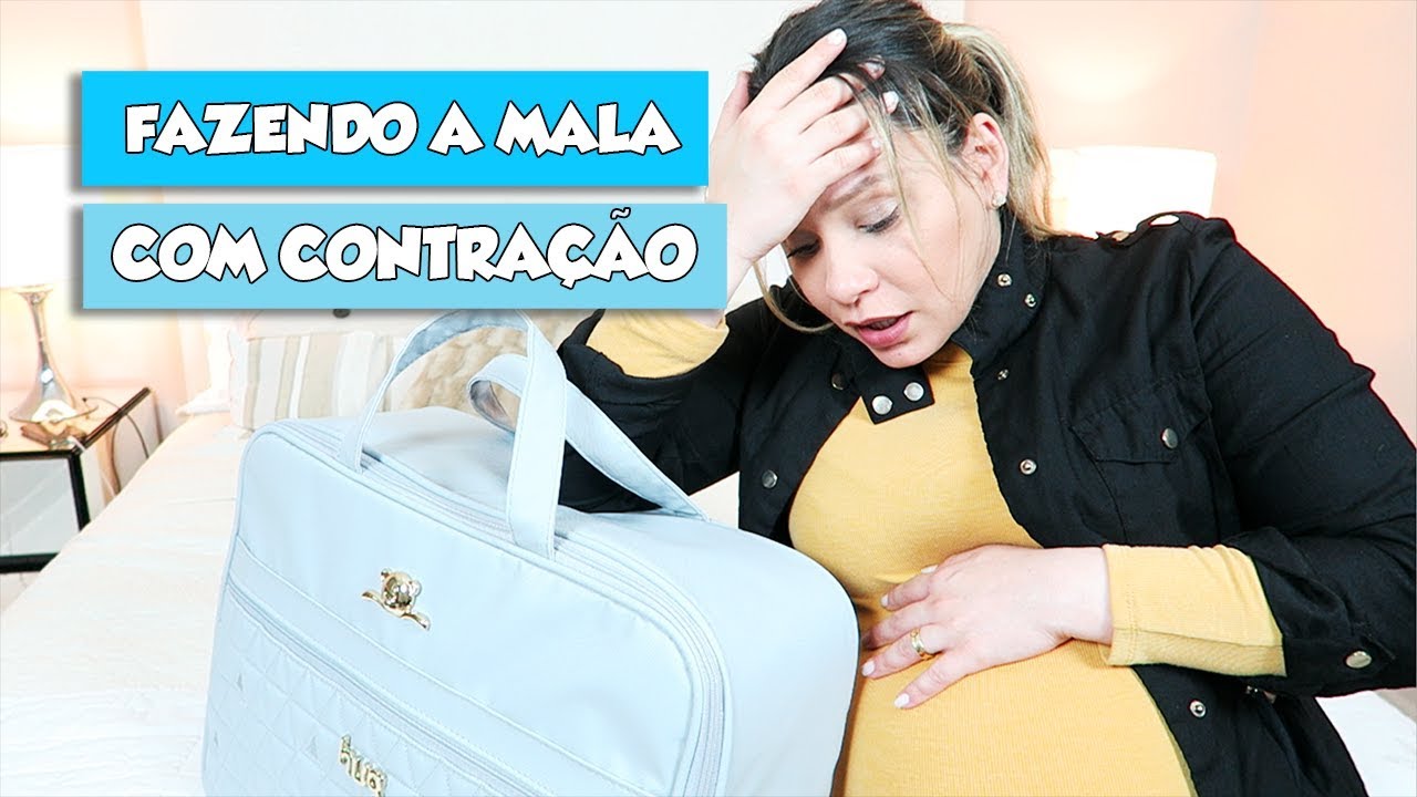 FAZENDO A MINHA MALA DA MATERNIDADE