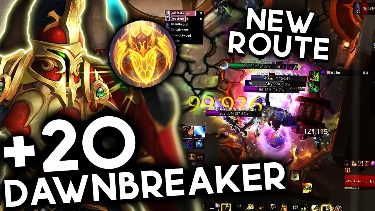 Dawnbreaker +20 with NEW ROUTE feat. mage dc | Lightsmith Prot Pally | TWW SEASON 3 M+
