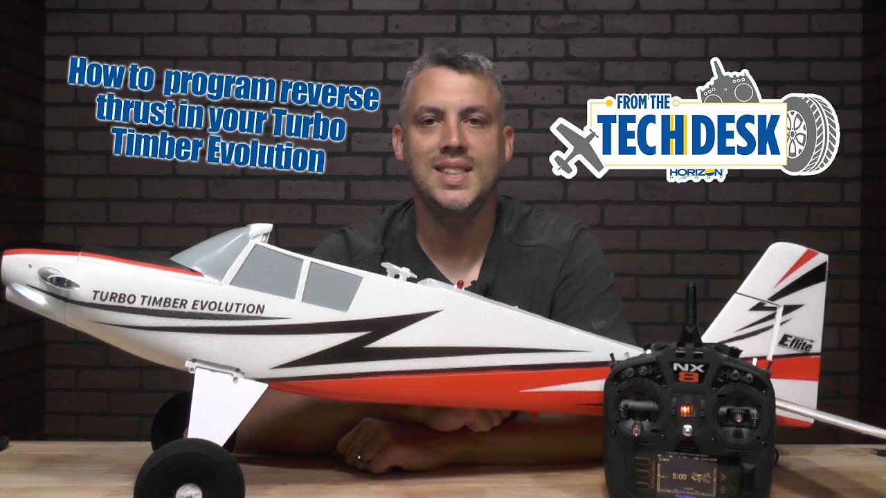 From the Tech Desk: How to program reverse thrust in your Turbo Timber Evolution