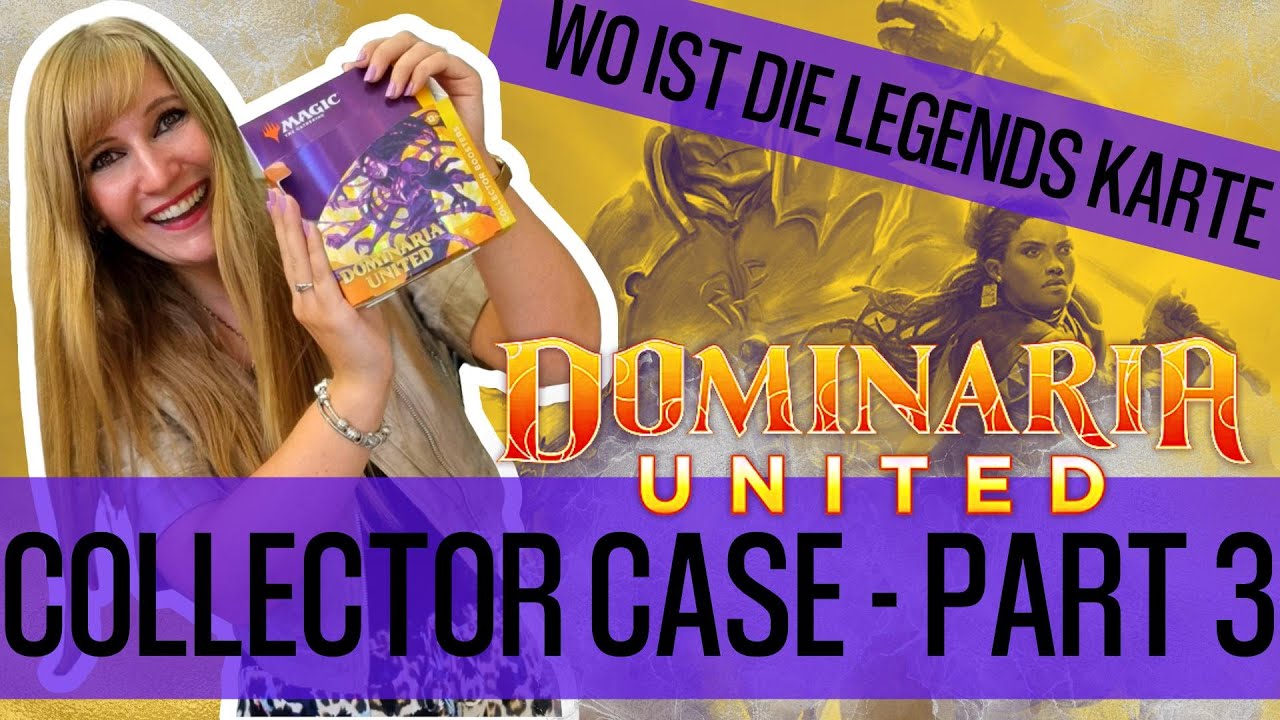 MTG DOMINARIA UNITED & KEEPSEVEN DREHT FREI! ZIEHEN WIR DIE LEGENDS CARD?! Collector Case Opening #3